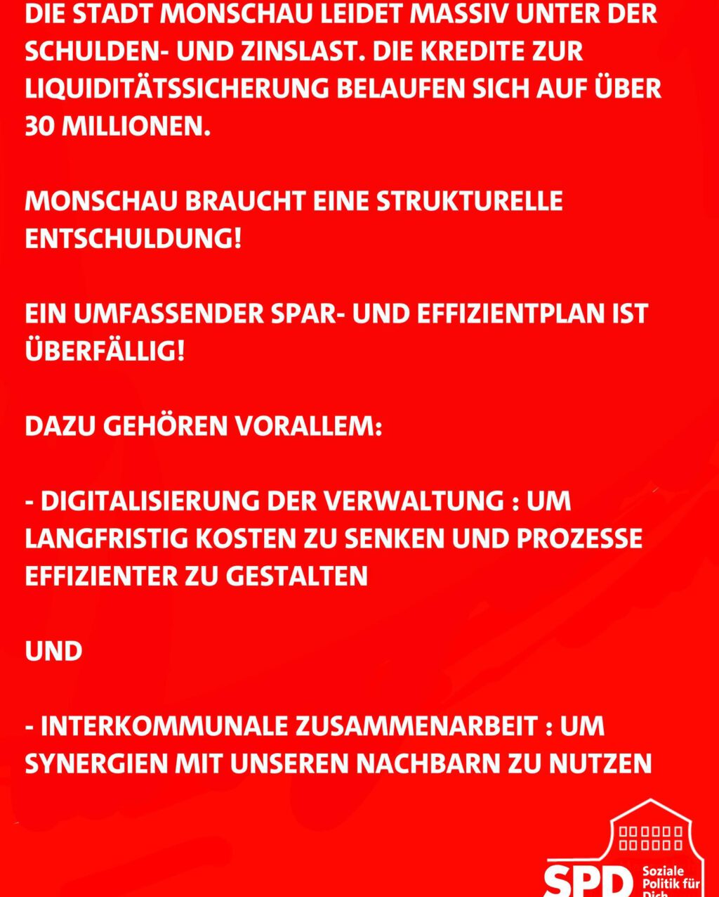 Instagram post from spd_monschau. This post is in position 1.